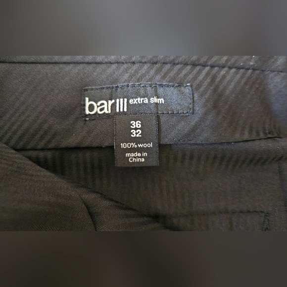 123) Bar III extra slim dress pants NWT - Picture 3 of 6